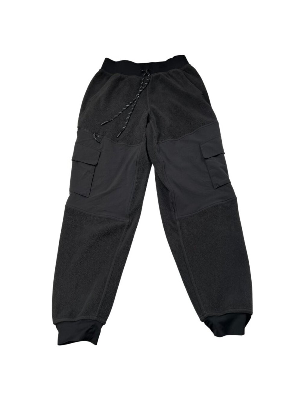 Lululemon Fleece Ripstop Cargo High Rise Hiking Jogger 28" Inseam Black